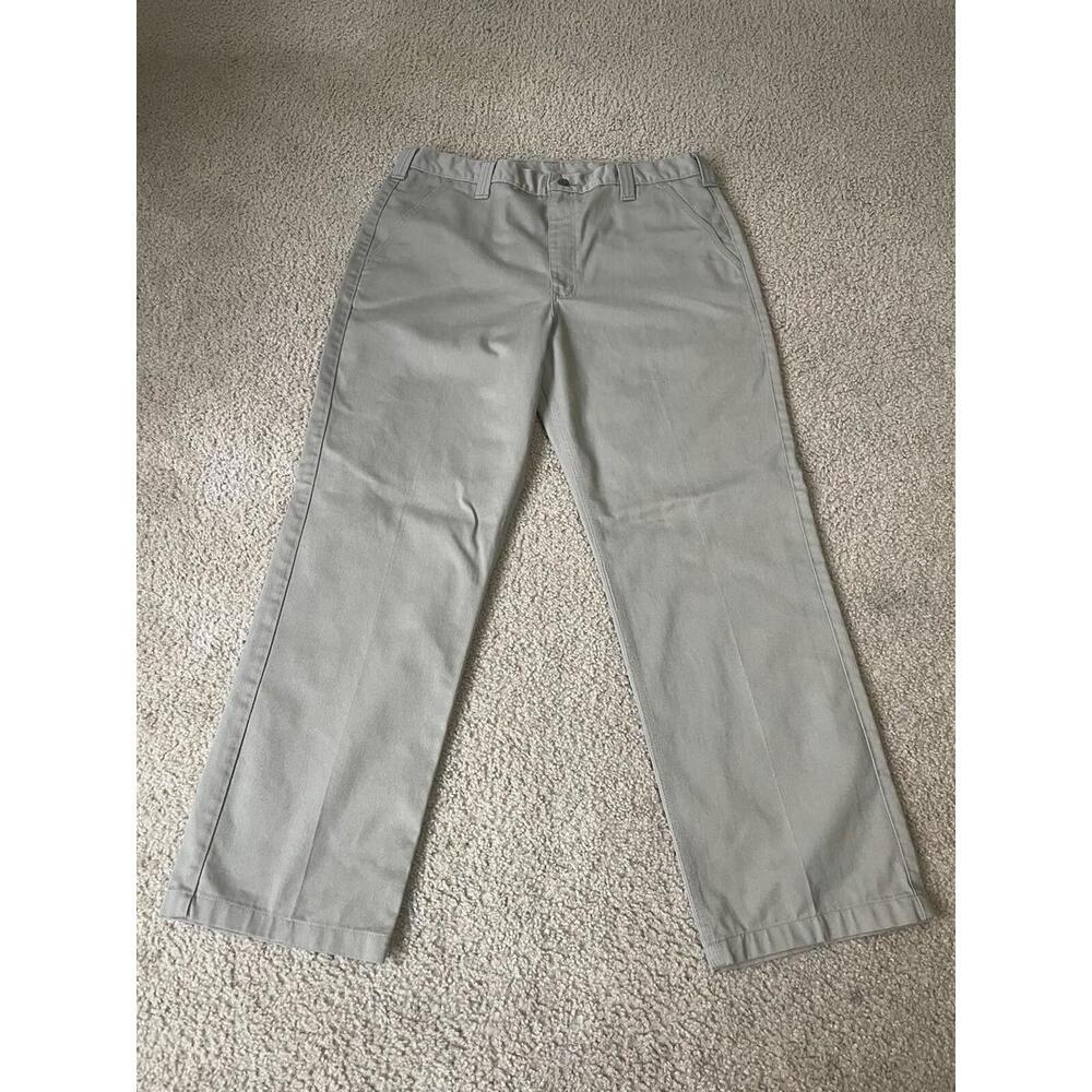 Carhartt Men’s Khaki Pants See Pics For Measurements *No Size Tag*